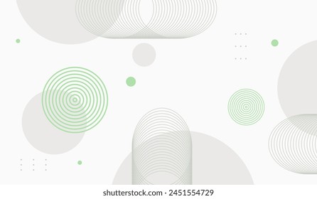Flat abstract background design template