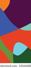 flat abstract background with simple and smooth composition 