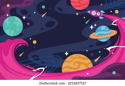flat abstract background vector illustration