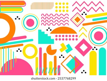 flat abstract background with white color