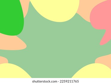 flat abstract colorful irregular background with rhythm to match, vector background

