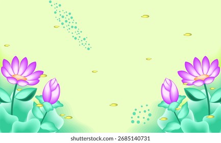 Plano abstrato floral folhas fundo
