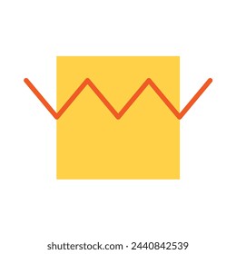
Flat abstract geometric wallpaper vector element