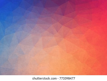 Flat abstract gradient background with grunge texture