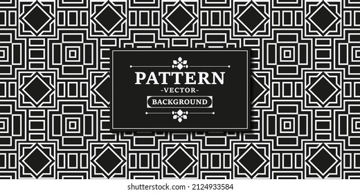 flat abstract line pattern design