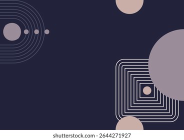 flat abstract memphis geometric pattern design background
