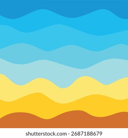 flat abstract vector illustration background