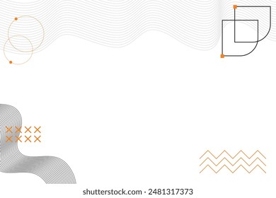 Flat abstract wireframe wallpaper vector element background