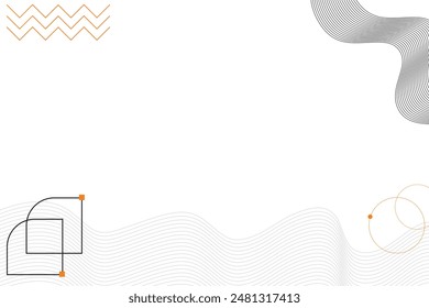 Flat abstract wireframe wallpaper vector element background