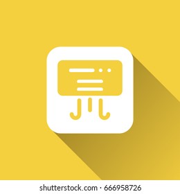 flat Air conditioner icon