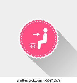 flat Air conditioner icon