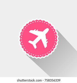 flat Airplane icon
