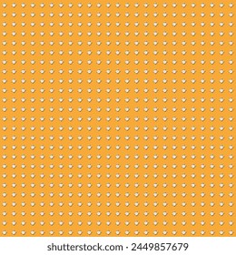 Flat alarm clock seamless pattern background. Vector