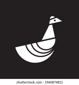 Flat animal vector design illustration