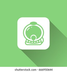 flat Aqualung icon