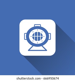 flat Aqualung icon
