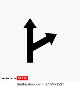 Flat arrow style icon. Direction icon. Can be used for the web.