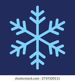 Arte plano. 8 Copos de nieve azul claro. Conjunto de Vector de copos de nieve de Navidades. Invierno de nieve. Ilustración vectorial dibujada como por un niño. Iconos de nieve. Copo de nieve blanco. Azul y verde azulado invierno copo de nieve ilustración.