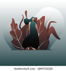 flatternde Kunst mit Farbschärfe