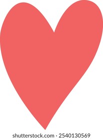 flat art icon love heart