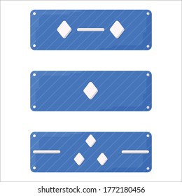Flat Art Rank Badge Icon Pack