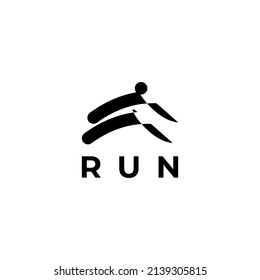  flat Athlete Sport Simple Silhouette 