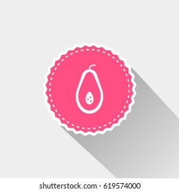 flat Avocado icon