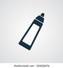 Flat Baby Bottle icon