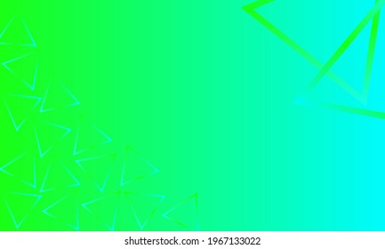 Diseño de fondo plano de color verde. Es adecuado para banners web, presentaciones, portadas, tarjetas de visita. diseño abstracto de fondo o banner.