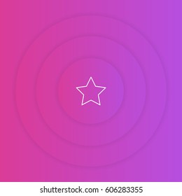 Flat background for web elements