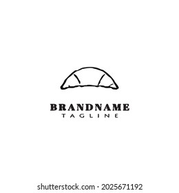 flat bakery cartoon logo design template icon modern vector illustration