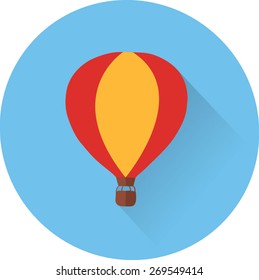 flat balloon icon