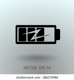 flat battery icon