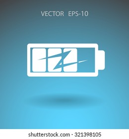 flat battery icon