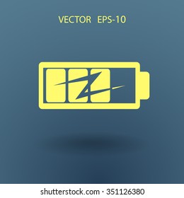 flat battery icon