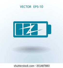 flat battery icon