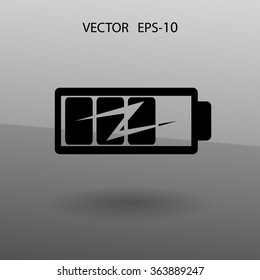 flat battery icon