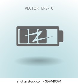 flat battery icon