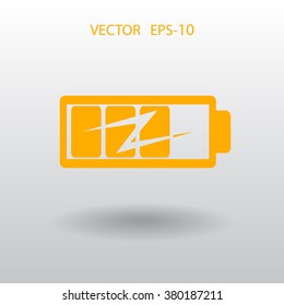 flat battery icon