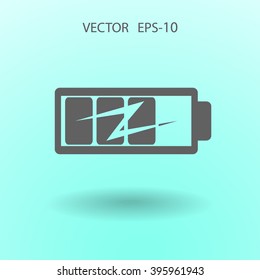 flat battery icon