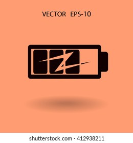 flat battery icon