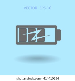 flat battery icon