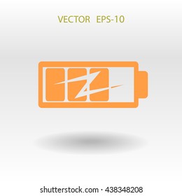 flat battery icon