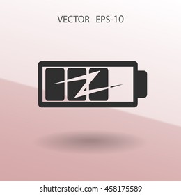 flat battery icon