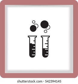 flat beaker icon
