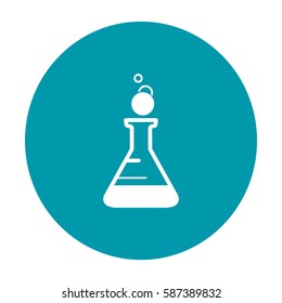 flat beaker icon