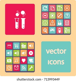 flat beaker icon