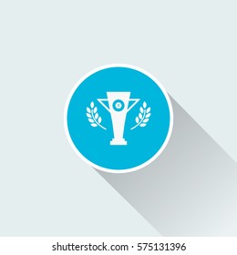 flat billiard cup icon