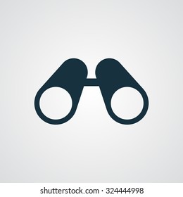 Flat Binoculars icon