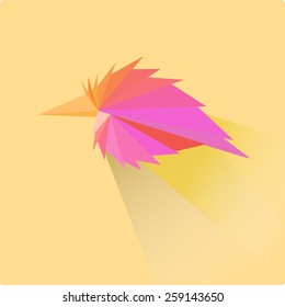 flat bird flats vector
